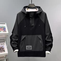 American style multi pocket workwear hooded sweatshirt men autumn casual sports oversized sweatshirt trendy 13xl 190kg 12XL 10XL