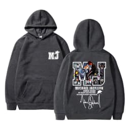 Classic Vintage Michael Jackson Graphic Hoodie Men Women Hip Hop Punk Rock Oversized Sweatshirt Men's Casual Long Sleeve Hoodies