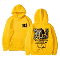 Classic Vintage Michael Jackson Graphic Hoodie Men Women Hip Hop Punk Rock Oversized Sweatshirt Men's Casual Long Sleeve Hoodies