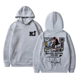 Classic Vintage Michael Jackson Graphic Hoodie Men Women Hip Hop Punk Rock Oversized Sweatshirt Men's Casual Long Sleeve Hoodies