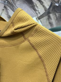 Afashion AMASSRUVE Autumn Winter Couple's Elastic Lightweight Hooded High Collar Sweater Trendy Breathable Polyester Long Sleeve