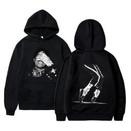 Michael Jackson King of Pop Graphic Hoodie Men Women Vintage Gothic Rock Sweatshirt Male Hip Hop Punk Oversized Pullover Hoodies