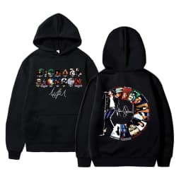 Michael Jackson King of Pop Graphic Hoodie Men Women Vintage Gothic Rock Sweatshirt Male Hip Hop Punk Oversized Pullover Hoodies