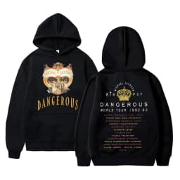 Michael Jackson King of Pop Graphic Hoodie Men Women Vintage Gothic Rock Sweatshirt Male Hip Hop Punk Oversized Pullover Hoodies