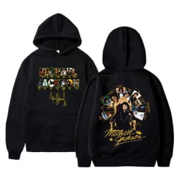 Michael Jackson King of Pop Graphic Hoodie Men Women Vintage Gothic Rock Sweatshirt Male Hip Hop Punk Oversized Pullover Hoodies
