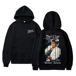 Michael Jackson King of Pop Graphic Hoodie Men Women Vintage Gothic Rock Sweatshirt Male Hip Hop Punk Oversized Pullover Hoodies