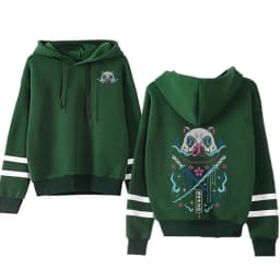 Inosuke Anime Hoodies Men Women Kimetsu no Yaiba Kawaii Manga Sweatshirts Gothic Harajuku Hooded Pullover Casual Streetwear