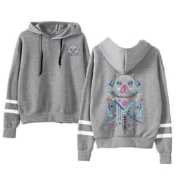 Inosuke Anime Hoodies Men Women Kimetsu no Yaiba Kawaii Manga Sweatshirts Gothic Harajuku Hooded Pullover Casual Streetwear