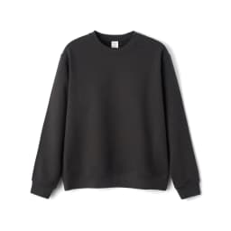 SIMWOOD 2026 Autumn Winter New Oversize 340gsm Warm Brushed Finish Lining Sweatshirts Men Embroidery Basic Running Pullover Tops