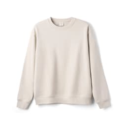 SIMWOOD 2026 Autumn Winter New Oversize 340gsm Warm Brushed Finish Lining Sweatshirts Men Embroidery Basic Running Pullover Tops