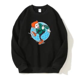 Harajuku Oversized Pullover Streetwear Men's Hoodies Antihipic Graphic Print Hooded Sweatshirts Hip Hop Tops Gothic Y2k Clothing