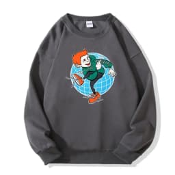 Harajuku Oversized Pullover Streetwear Men's Hoodies Antihipic Graphic Print Hooded Sweatshirts Hip Hop Tops Gothic Y2k Clothing