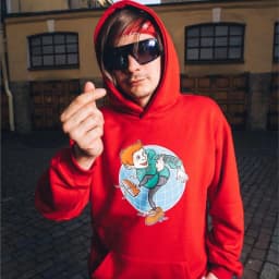 Harajuku Oversized Pullover Streetwear Men's Hoodies Antihipic Graphic Print Hooded Sweatshirts Hip Hop Tops Gothic Y2k Clothing