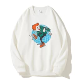 Harajuku Oversized Pullover Streetwear Men's Hoodies Antihipic Graphic Print Hooded Sweatshirts Hip Hop Tops Gothic Y2k Clothing
