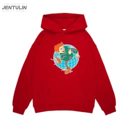 Harajuku Oversized Pullover Streetwear Men's Hoodies Antihipic Graphic Print Hooded Sweatshirts Hip Hop Tops Gothic Y2k Clothing