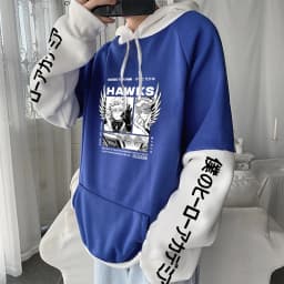 My Hero Academia Anime Hoodies Boku no Hero Academia Cool Eagle Boy Hawks Men Women Winter Long Sleeve Manga Harajuku Sweatshirt