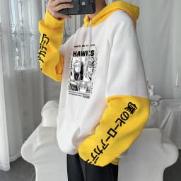 My Hero Academia Anime Hoodies Boku no Hero Academia Cool Eagle Boy Hawks Men Women Winter Long Sleeve Manga Harajuku Sweatshirt