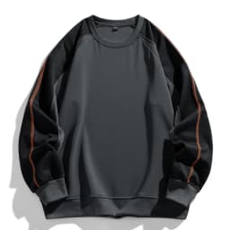 TFETTERS Brand 2026 Sweatshirts for Male Long Sleeve Loose O Neck Fashion Casual Pullover Man Motion Oversize Winter Clothing