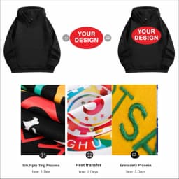 Customized Printed Men's And Women's Hoodies Loose Casual Fashion Long Sleeved Pullovers Embroidered LOGO Street Sports Shirts