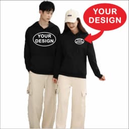 Customized Printed Men's And Women's Hoodies Loose Casual Fashion Long Sleeved Pullovers Embroidered LOGO Street Sports Shirts