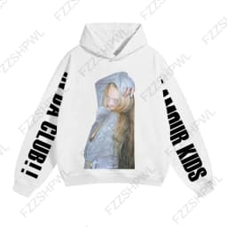Y2K Retro Aesthetic Unisex Hoodie Loose Casual Fashion Chic Print Basic Sports Sweatshirt Grunge Punk Hip Hop Gothic Streetwear