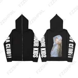 Y2K Retro Aesthetic Unisex Hoodie Loose Casual Fashion Chic Print Basic Sports Sweatshirt Grunge Punk Hip Hop Gothic Streetwear