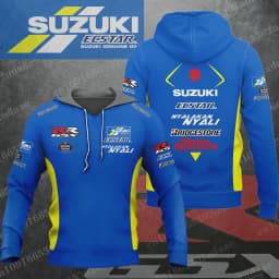 2026 New Suzuki GSXRR Hoodie Sweatshirt Men's and Women's Outdoor Sports Enthusiast Zipper Sweatshirt Motorcycle Jacket