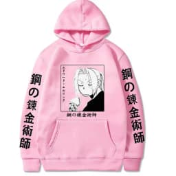 Fullmetal Alchemist Hot Anime Sweatshirt Casual Loose Zip Hoodie Women/Men Manga Pullovers Hip Hop Unisex Zipper Jackets