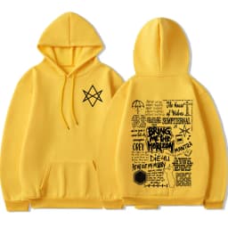 BringMe TheHorizon Hoodies BMTH Heavy Metal Rock Band Sweatshirts Men Women Oversized Casual Vintage Pullovers Jacket Streetwear