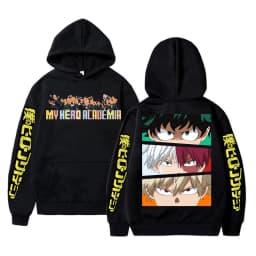 Anime My Hero Academia Bakugo Katsuki hoodies clothes for teens female tracksuits streetwear print design designer sweatshirt