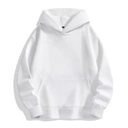 480GSM Winter Men's 100% Cotton Oversized Hoodies No String Casual Streetwear Sporty Hooded Sweatshirts Heavy Fleece Pullovers