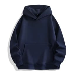 480GSM Winter Men's 100% Cotton Oversized Hoodies No String Casual Streetwear Sporty Hooded Sweatshirts Heavy Fleece Pullovers