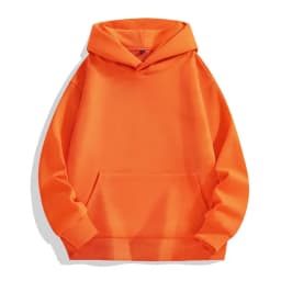 480GSM Winter Men's 100% Cotton Oversized Hoodies No String Casual Streetwear Sporty Hooded Sweatshirts Heavy Fleece Pullovers