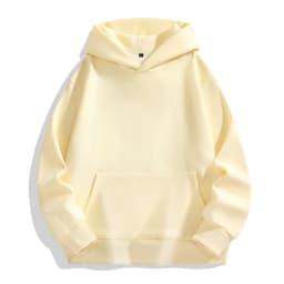 480GSM Winter Men's 100% Cotton Oversized Hoodies No String Casual Streetwear Sporty Hooded Sweatshirts Heavy Fleece Pullovers