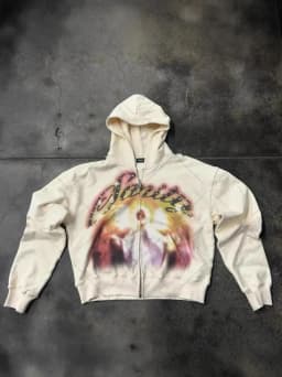 Letter print, hot stamping, hip-hop, personalized street style, men's and women's loose hoodie, zipper sweatshirt, autumn