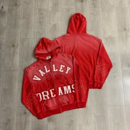 Streetwear Patchwork Letter Embroidery Zipper Terry Hooded Hoodie for Men Distressed Hole Cardigan Sweatshirt Jacket Oversized