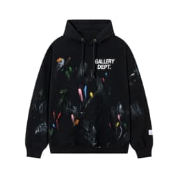 Autumn Trendy Men's Long Sleeve Thermal Hoodie Streetwear New High Street Loose Fleece Hoodie Letter Print Casual Sweatshirt