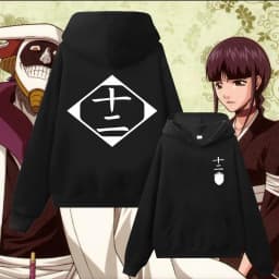 Hot Anime Bleach Zaraki Kenpachi Kusajishi Yachiru Clothes Men Women Casual Hoodies Prevalent Streetwear Harajuku Sweatshirt
