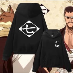 Hot Anime Bleach Zaraki Kenpachi Kusajishi Yachiru Clothes Men Women Casual Hoodies Prevalent Streetwear Harajuku Sweatshirt
