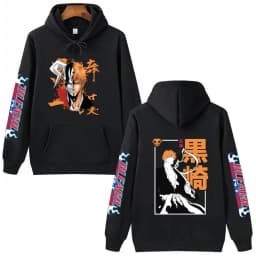Hot Anime Bleach Zaraki Kenpachi Kusajishi Yachiru Clothes Men Women Casual Hoodies Prevalent Streetwear Harajuku Sweatshirt