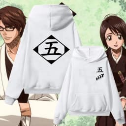 Hot Anime Bleach Zaraki Kenpachi Kusajishi Yachiru Clothes Men Women Casual Hoodies Prevalent Streetwear Harajuku Sweatshirt