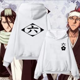 Hot Anime Bleach Zaraki Kenpachi Kusajishi Yachiru Clothes Men Women Casual Hoodies Prevalent Streetwear Harajuku Sweatshirt