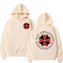 Umbrella Corporatio Logo Graphic Hooded Hit Resident Evil Pullovers Sweatshirt Men's Clothing Fashion Vintage Cool Hoodie Unisex