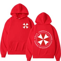 Umbrella Corporatio Logo Graphic Hooded Hit Resident Evil Pullovers Sweatshirt Men's Clothing Fashion Vintage Cool Hoodie Unisex
