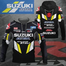 2026 New Suzuki GSXRR Hoodie Sweatshirt Men's and Women's Outdoor Sports Enthusiast Zipper Sweatshirt Motorcycle Jacket