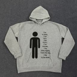 American Y2K Harajuku Street Vintage Autumn and Winter Trend, Unique Hip-Hop Punk Print for Men and Women, Hoodie