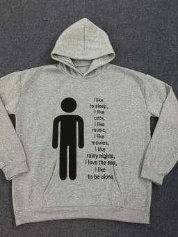American Y2K Harajuku Street Vintage Autumn and Winter Trend, Unique Hip-Hop Punk Print for Men and Women, Hoodie