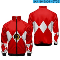 Game Mighty Morphin 3d Digital Printing Hoodie Men/Women/Kids Cosplay Costume Party Sportswear Oversize Jacket Zipper Hoodies