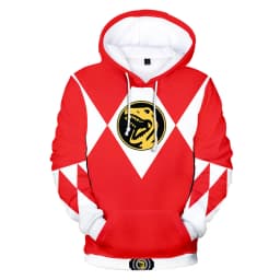 Game Mighty Morphin 3d Digital Printing Hoodie Men/Women/Kids Cosplay Costume Party Sportswear Oversize Jacket Zipper Hoodies
