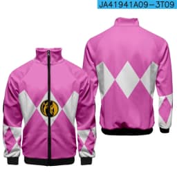 Game Mighty Morphin 3d Digital Printing Hoodie Men/Women/Kids Cosplay Costume Party Sportswear Oversize Jacket Zipper Hoodies